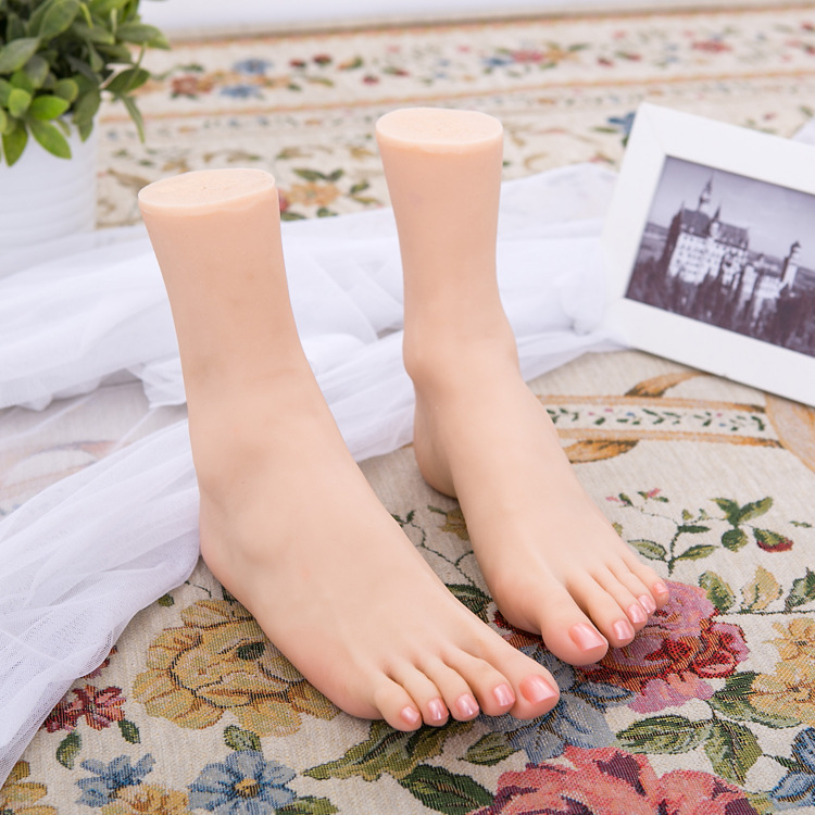 高仿真足模真人倒模美足模特硅胶脚模型道具 品质保证 厂家直销