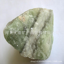 萤石原矿萤石粉工业级氟化钙萤石粉工艺品绿色莹石颗粒莹石块
