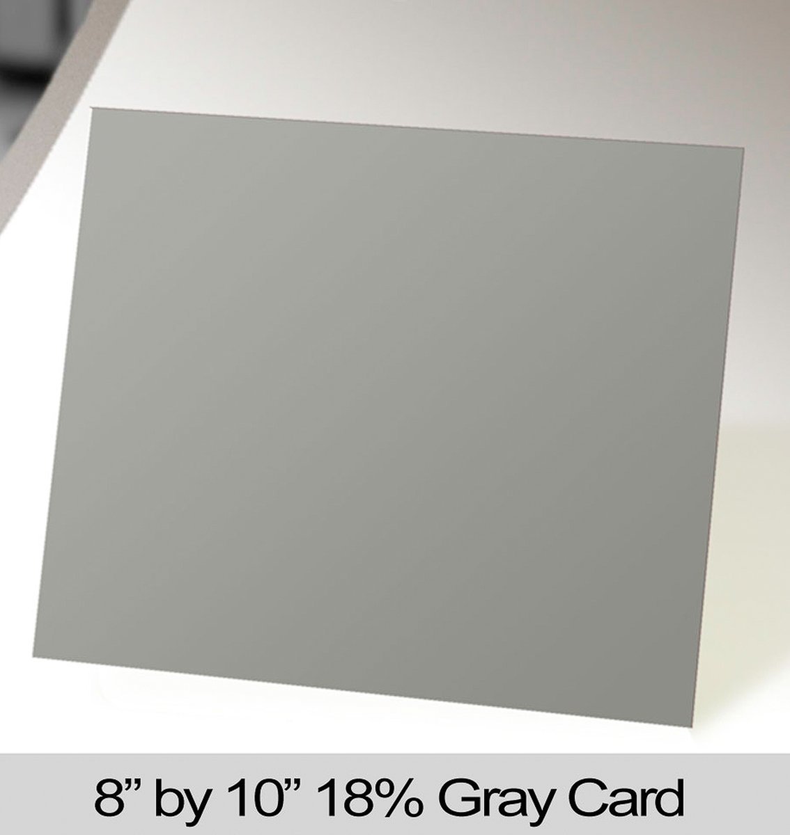 摄影器材黑白灰平衡卡 摄影色卡 大号18度平衡卡