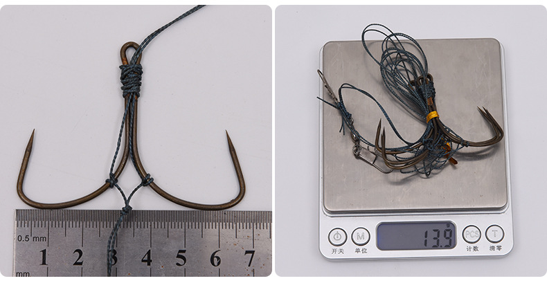 27452 【锚鱼蝴蝶串钩3钩】海钓大力