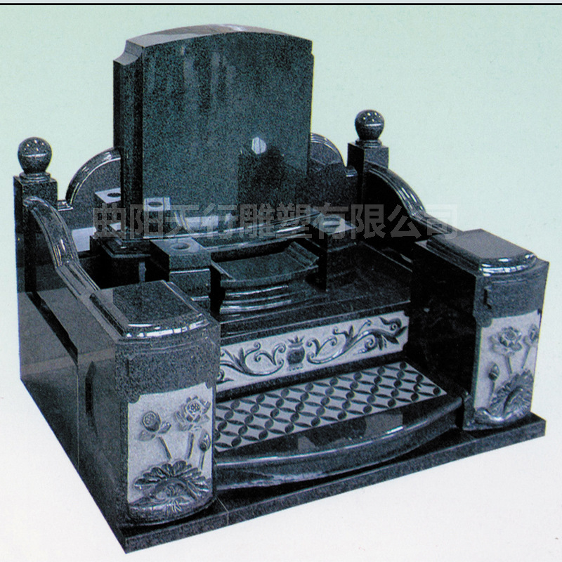 【厂家直销 定制】中式卧碑zb-032 大理石墓碑 花岗岩墓碑