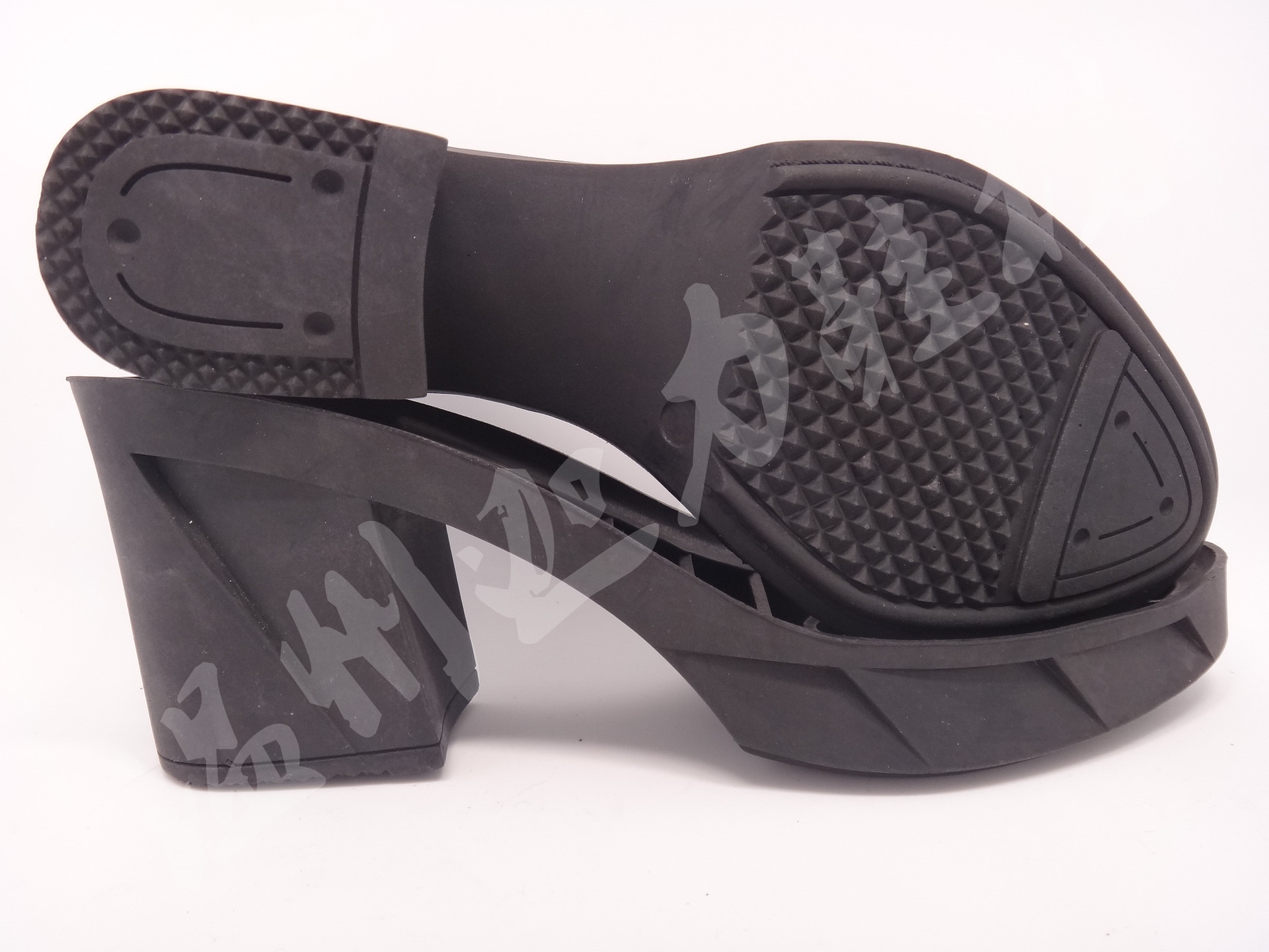 厂家直销 刀锋高跟女鞋底 高跟橡胶鞋底 爆款女橡胶鞋底 20150