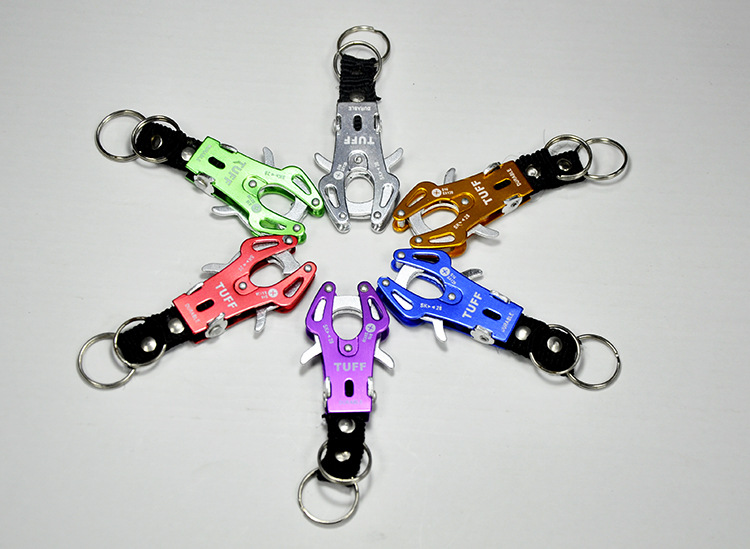 批发大中小老虎扣 登山扣 户外旅游用品挂扣圆形虎扣