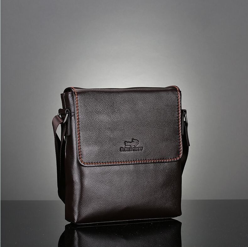 2015年新款东方鳄鱼单肩斜跨包头层牛皮 休闲真皮男包 厂家直销