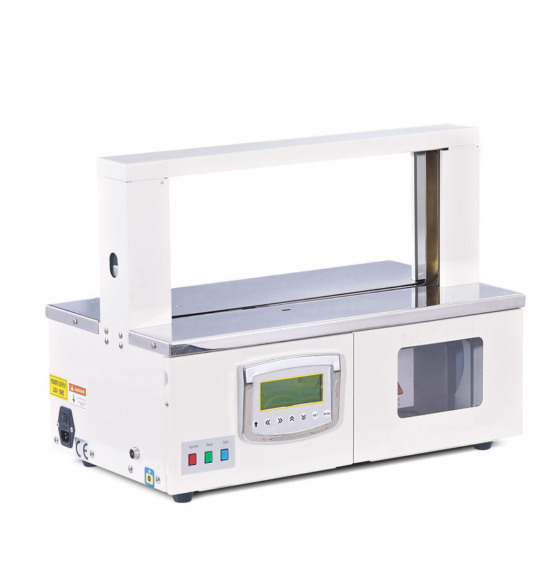 小型全自动打包机厂家 opp轻型束带打包机 自动扎带线束打包机