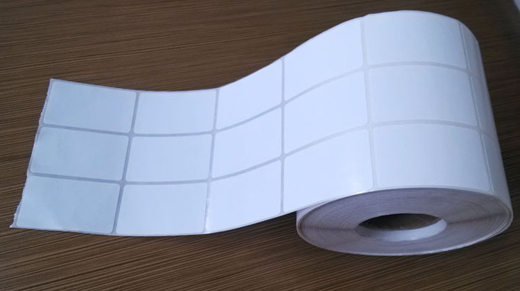 铜版纸50x30x5000三横排不干胶标签纸条码纸贴纸吊牌.