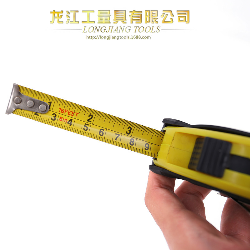 Factory Price Direct Wholesale Classic Snail Style Yellow Shell Abs New Material Steel Tap Cost-Effective Tape Measure 12 Pcs/Box