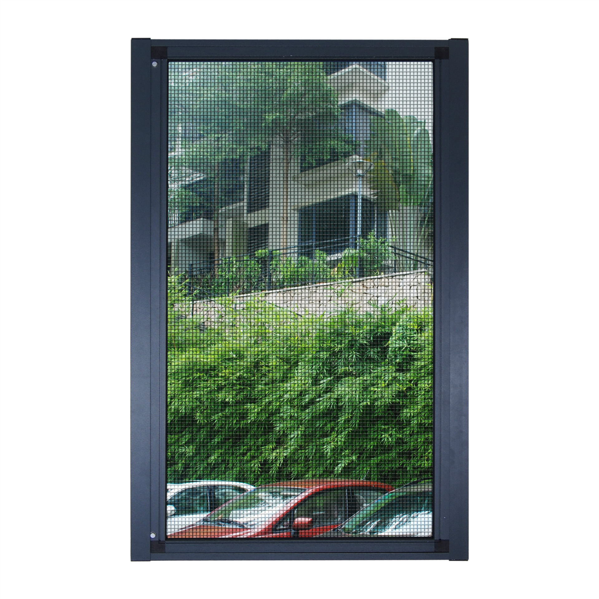 【厂家批发】上海绿娃拆卸式框中有框防盗系列纱窗 一件代发