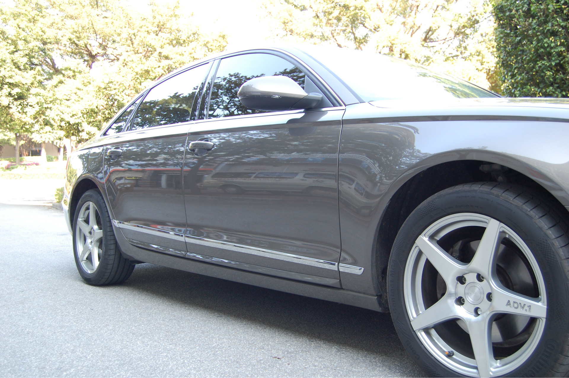 奥迪a6/a6l 车身装饰条 电镀亮条装饰 韩国进口电镀产品冲压件