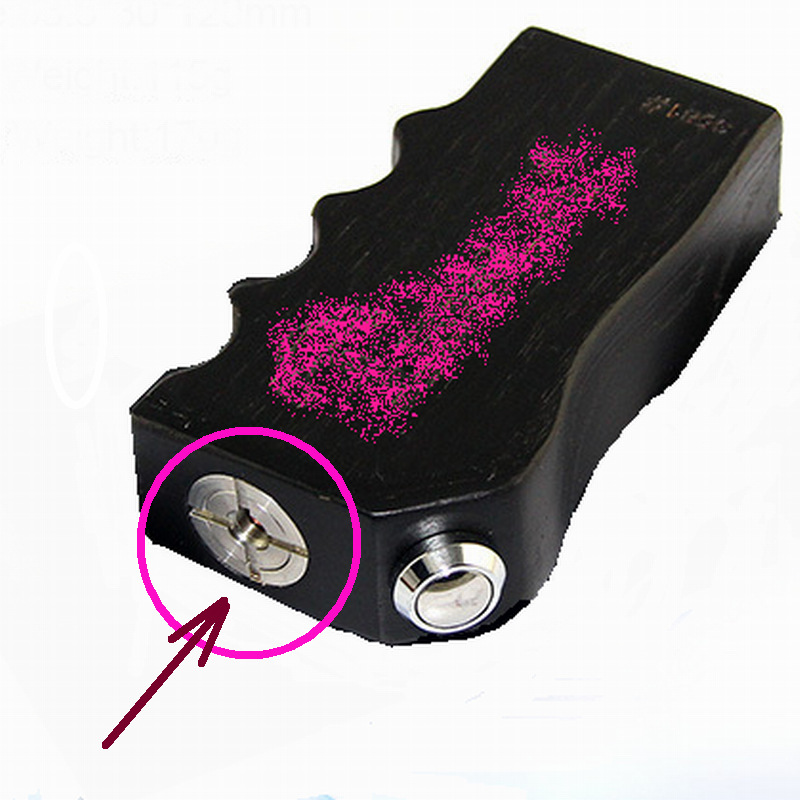 现货发售盒子电子烟专用510转接头 雾化器通用转接头