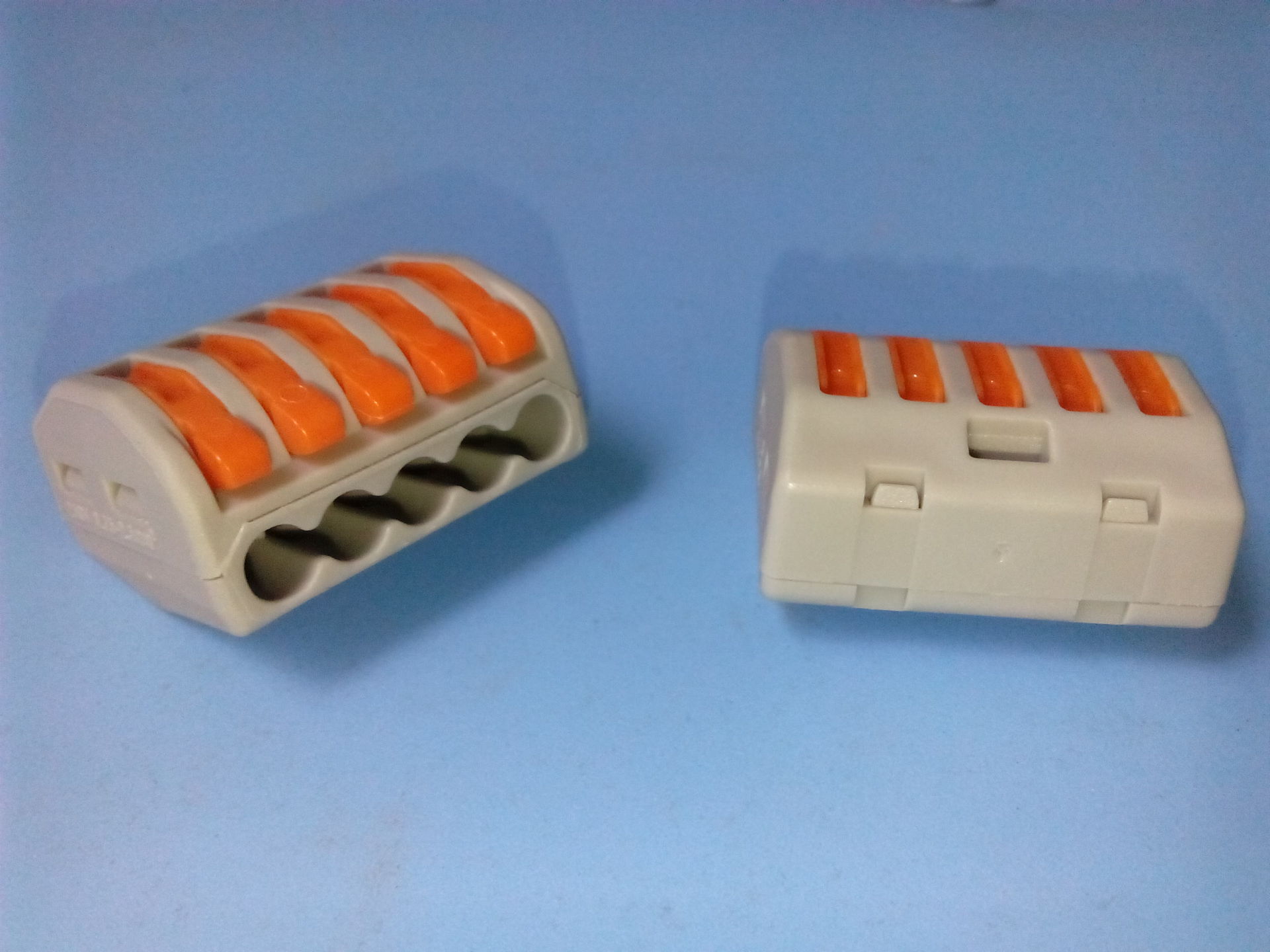 快速接线端子 导线连接器 222-415电线连接器 5孔接线端子 分线器