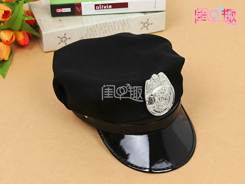 Exclusive for Cross-Border European and American Men's Sexy Lingerie Police Wear Black Police Sexy Uniform Temptation Wholesale 9807