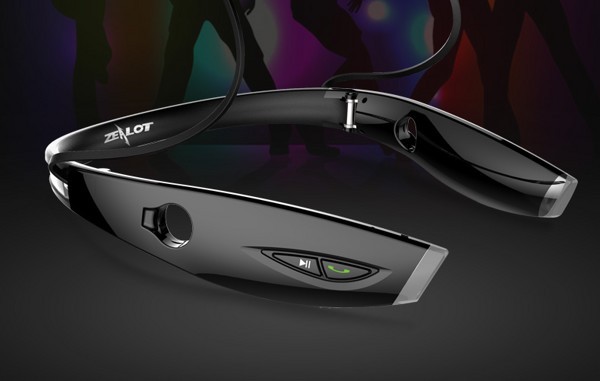 zealot/狂热者 h1无线运动蓝牙耳机4.0跑步立体声通用颈挂式耳麦