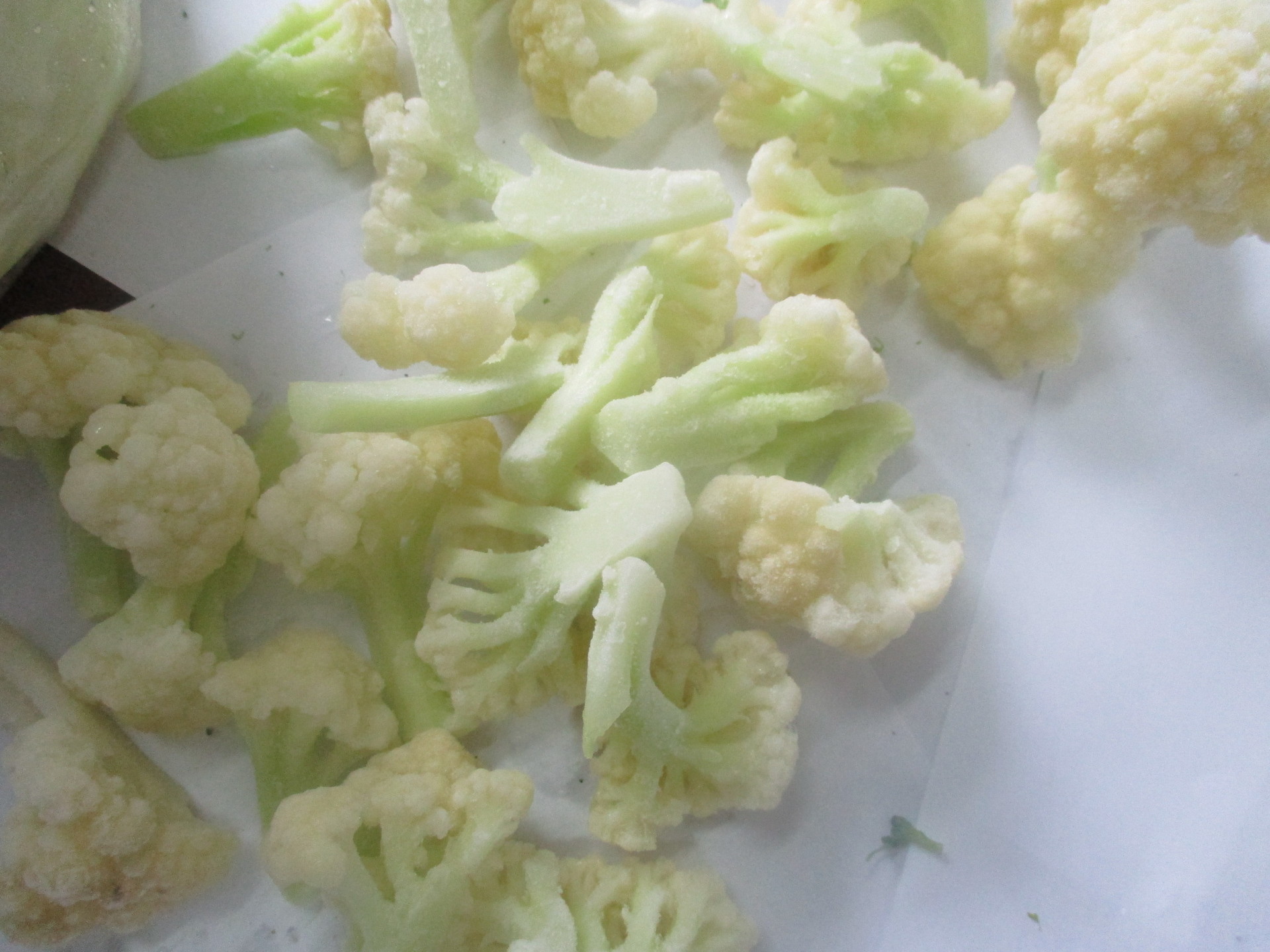 调味速冻青梗 速冻松花菜 速冻有机花菜 iqf organic cauliflower