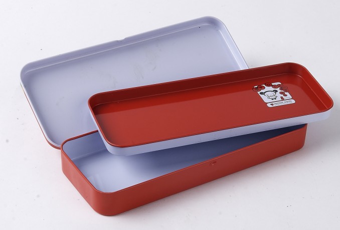 文具盒 铁 晨光马口铁长方形文具盒 商务展会促销赠品礼品订制