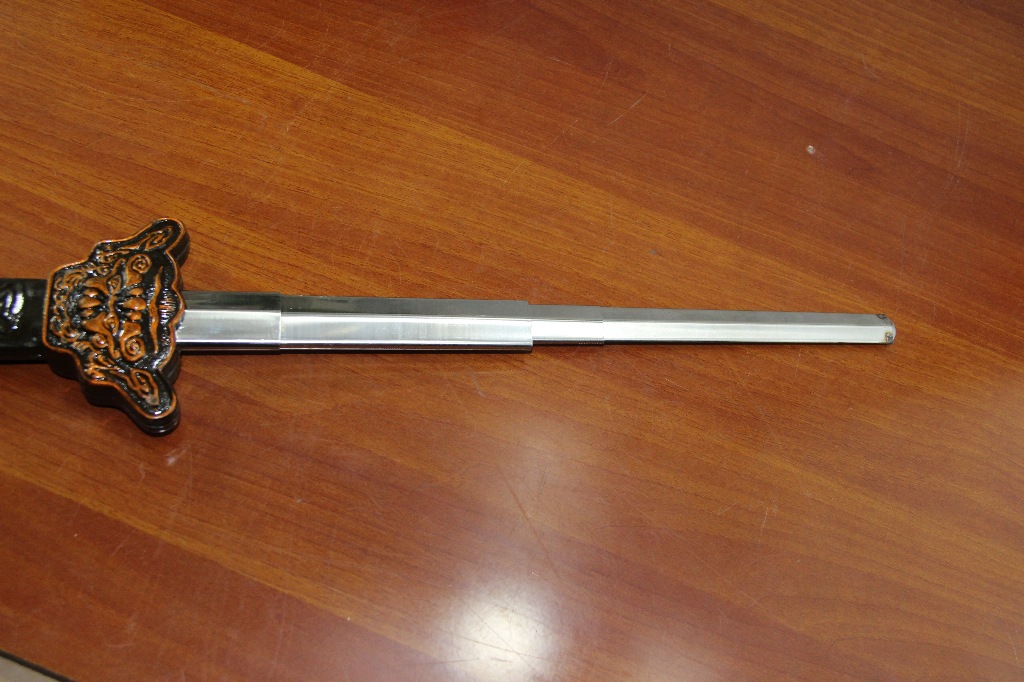 魔术伸缩剑 健身太极剑 表演剑 晨练折叠剑 9.9元店货源批发加盟