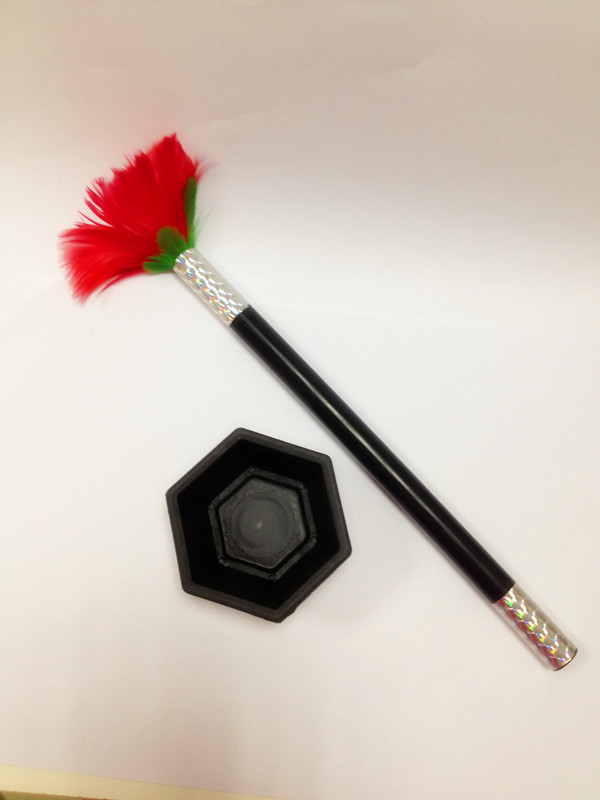 魔棒变花 棒变花 空棒出花 魔棍变花 魔术玩具 魔术道具