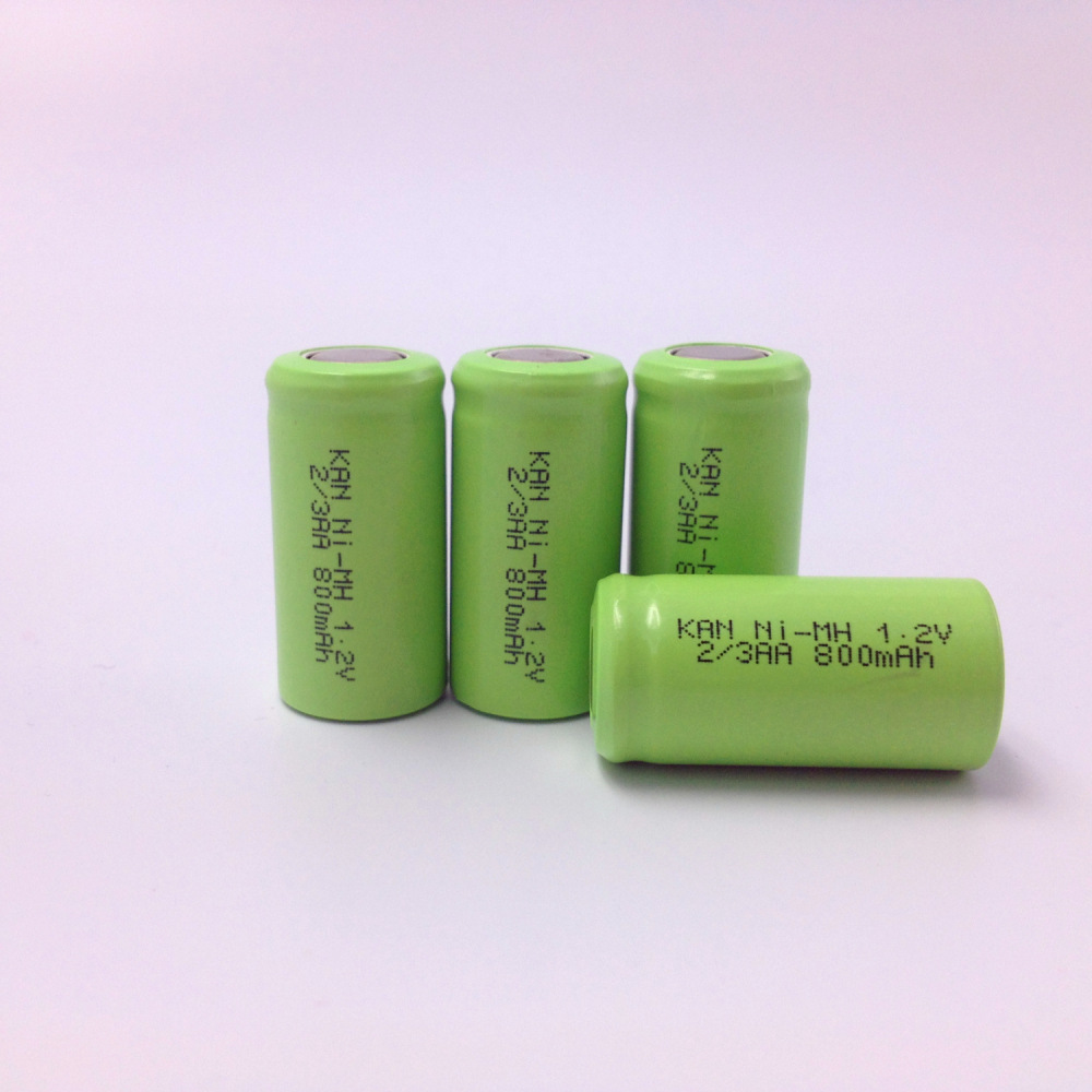 2v 2/3aa 800mah高倍率镍氢充电电池 nimh battery pack_双氙车灯改装