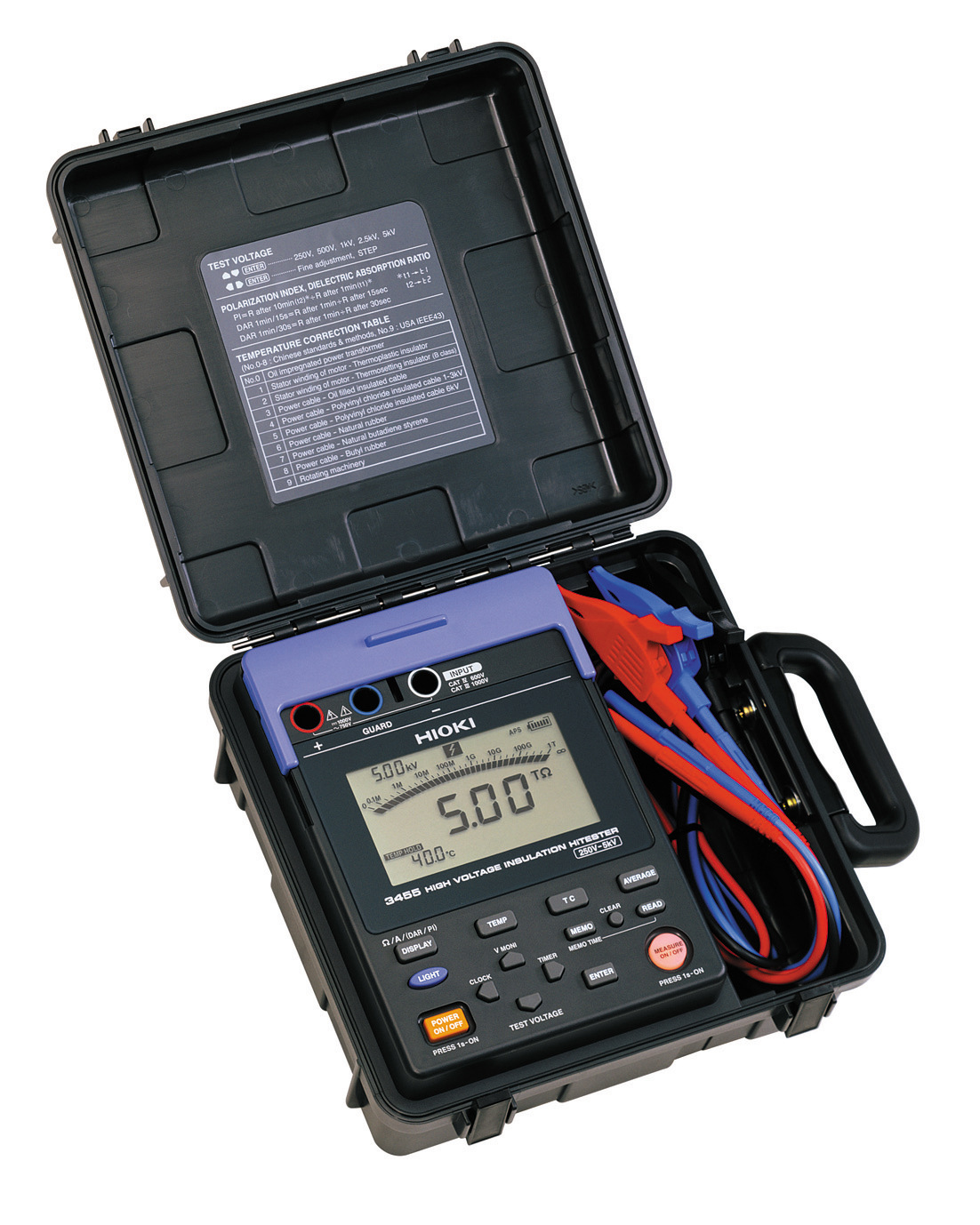 原装日本hioki/日置 高压兆欧表 3455-20高压绝缘电阻测量仪