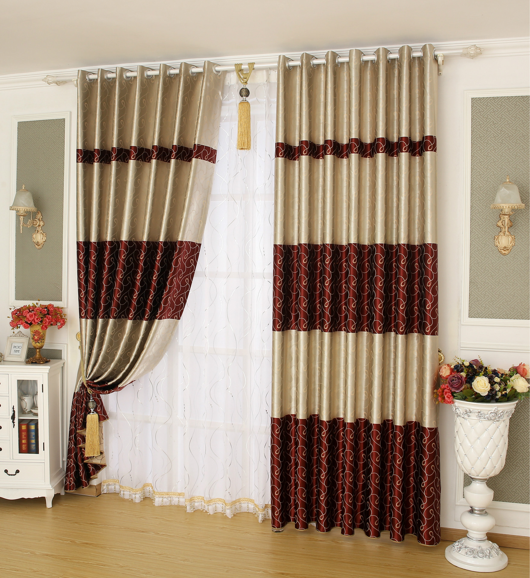 柯桥窗帘布批发厂家直销爆款热卖现代简约客厅卧室遮光窗帘布料