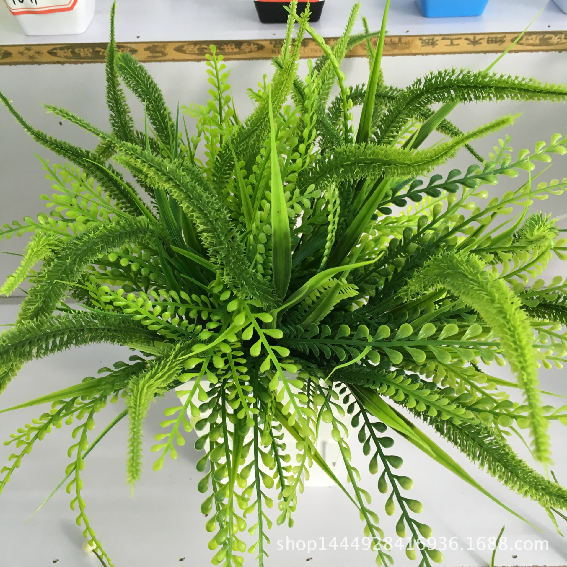 仿真花 6头神龙草水草满天星绢花家居工程装饰厂家现货批发价格