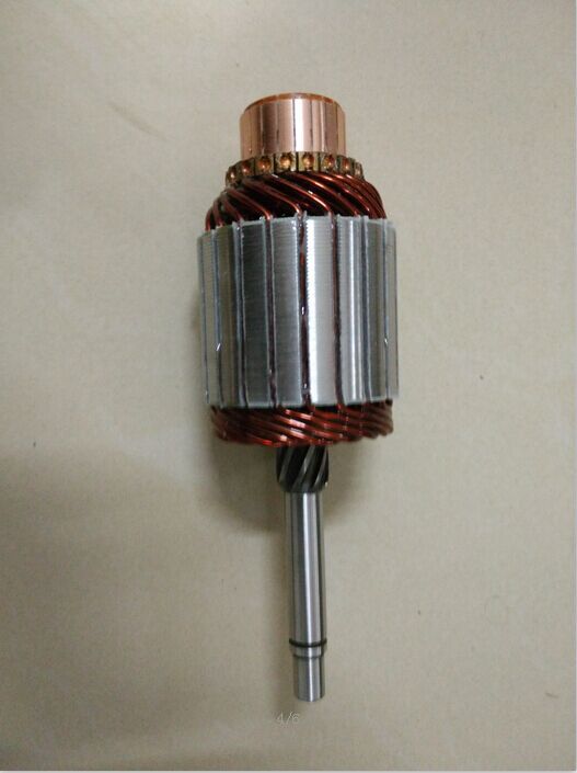 d7e22原厂配件手工绕线起动机转子出口批发零售