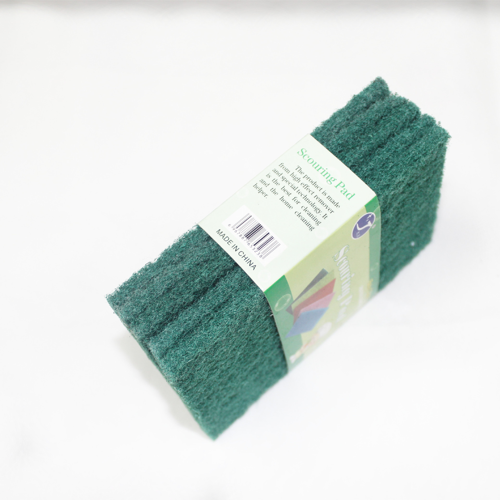 Factory Wholesale Blackish Green & Plaid Scouring Pad Brush Pot Dishwashing Scouring Pad Rag Dishes Cloth Daily Cleaning Supplies