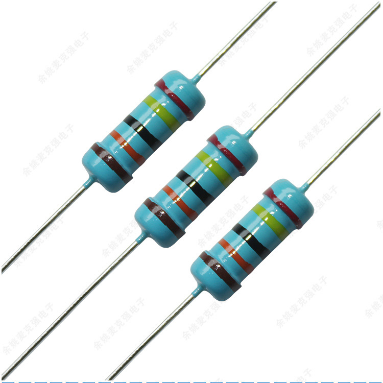 直插金属膜电阻1w 240k 1% 五色
