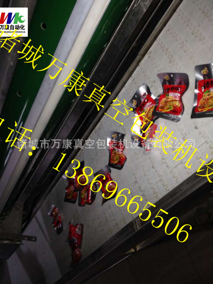 1000滚动式豆干真空包装机 连续真空包装机 单式食品真空包装机