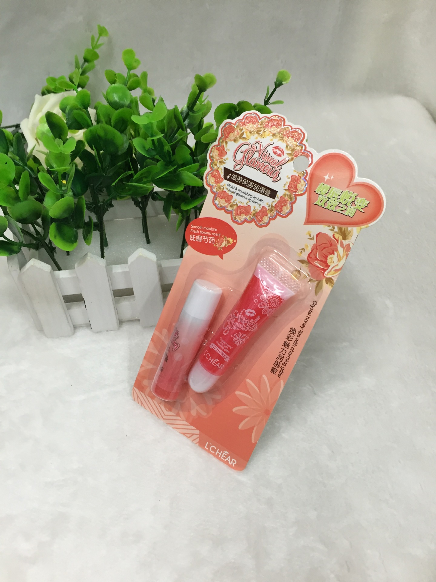 蕾琪e007 滋养保湿润唇膏 焕彩魅力润