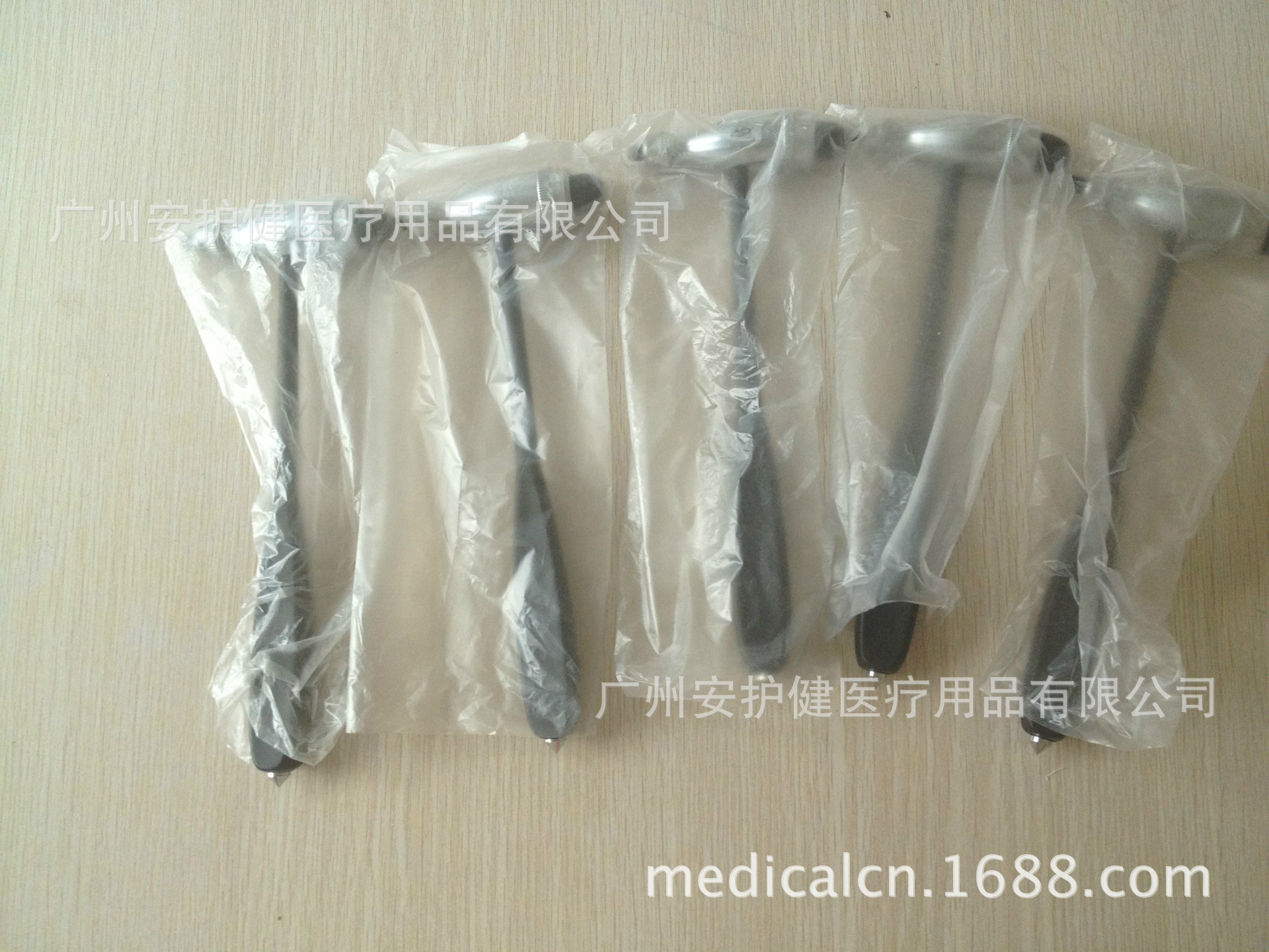 厂家直销医疗锌合金属头诊断锤 硅胶头医用神经多功能叩诊锤