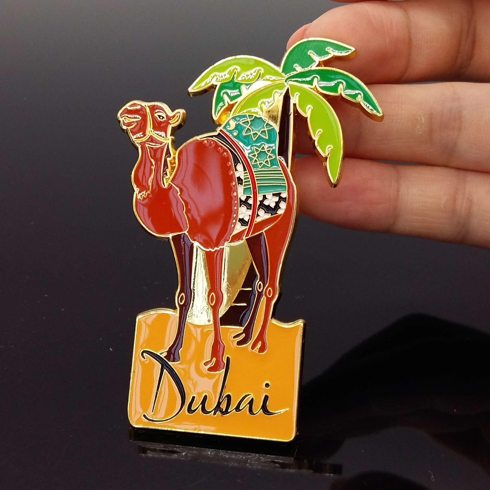 创意高档感觉骆驼冰箱贴 时尚金属冰箱贴 高档礼赠品金属冰箱贴