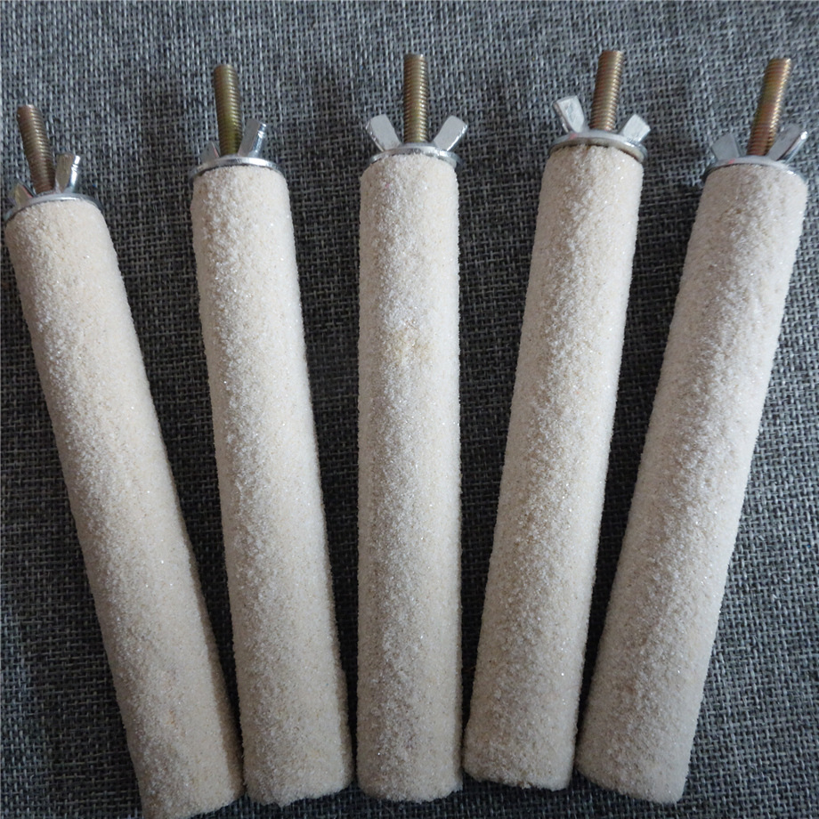 白色磨爪棒 鹦鹉磨嘴棒 鸟用品 鹦鹉磨牙棒站杠磨砂站杠