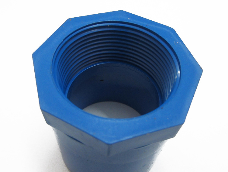 联塑pvc水管配件内丝直接头 50mm 63mm