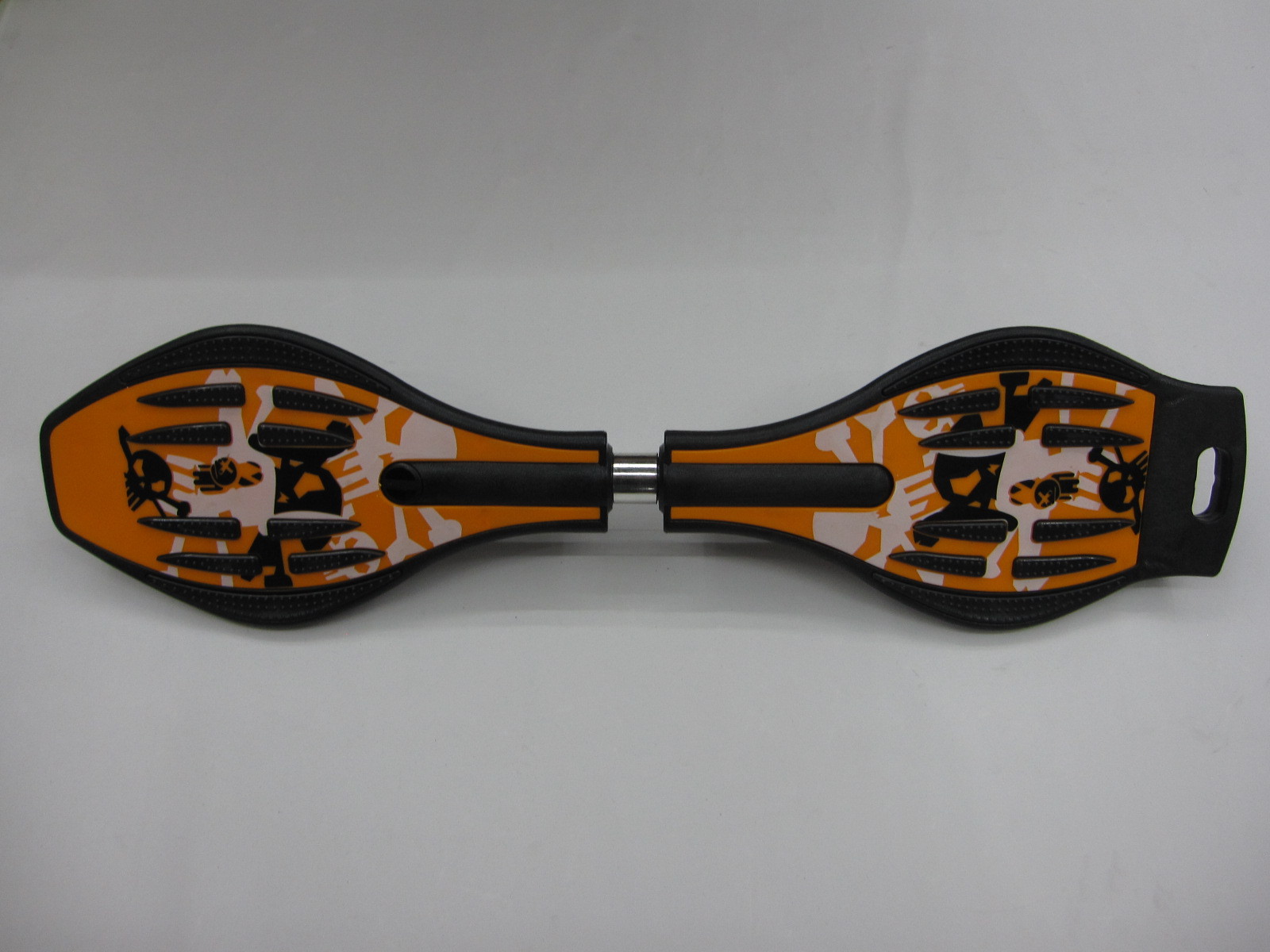 二轮滑板厂家直销工厂专业生产男女通用健身二轮黑pp游龙板活力板