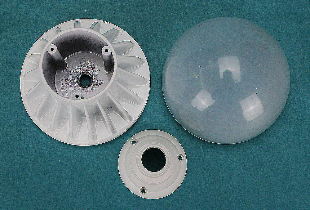 yf-led-压铸铝直径120 球泡灯外壳套件配件大功率光源散件