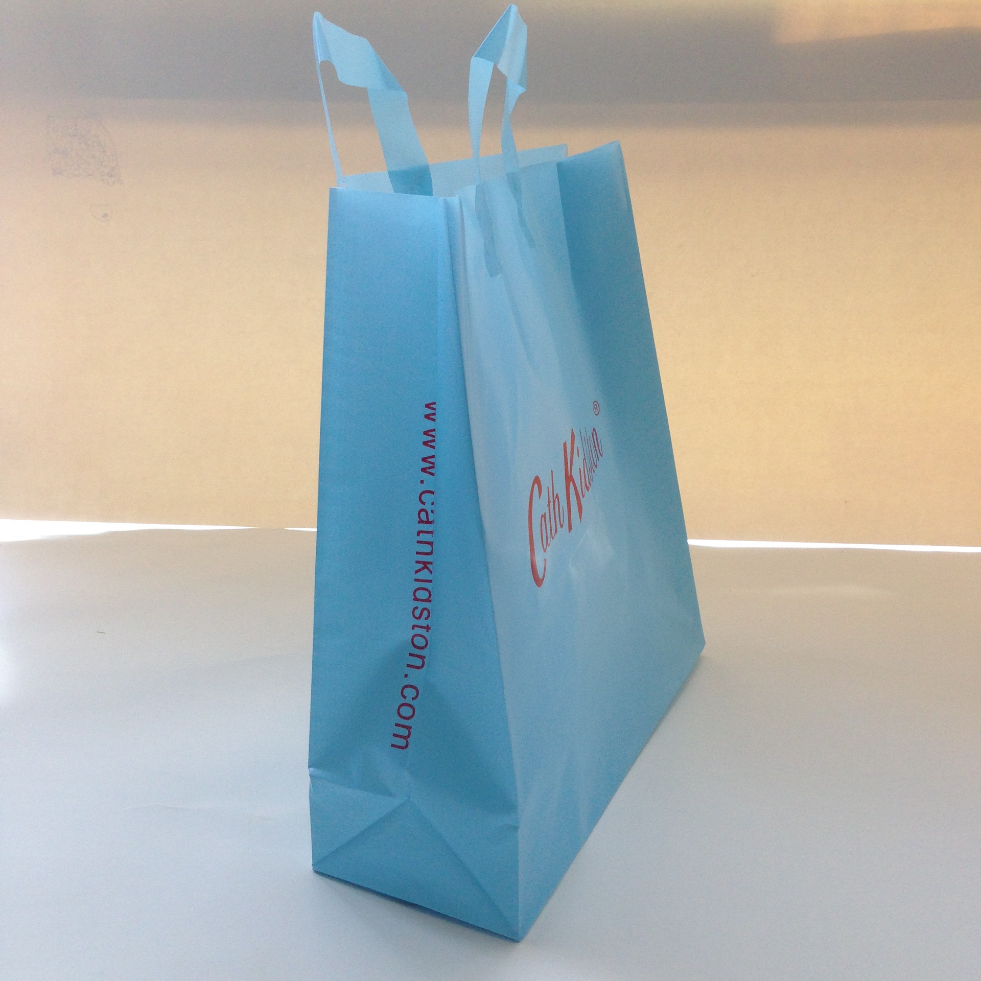 塑料袋定制 pe塑料袋手提 胶袋 服装手提袋 礼品手提塑料袋彩印厂-阿