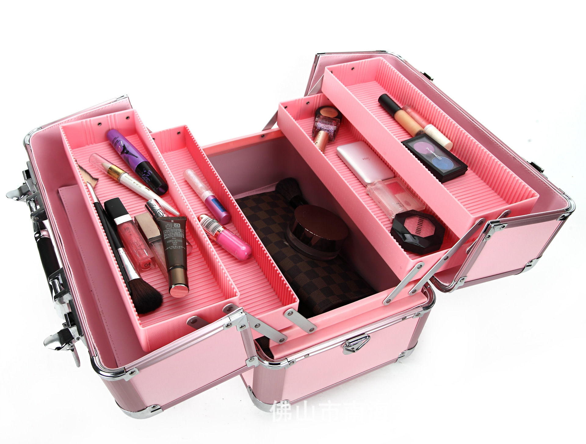 厂家供应969#化妆箱 家用化妆箱 美容美化箱 铝箱