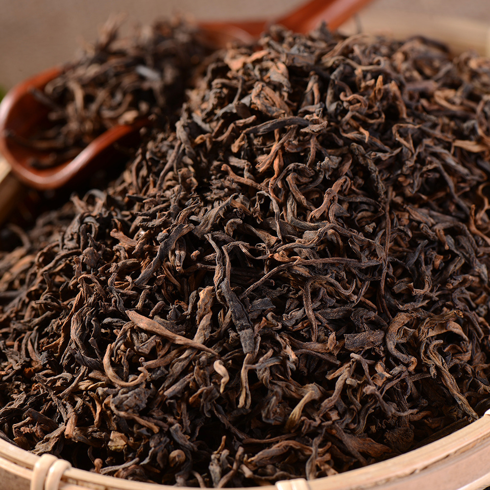 批发 普洱茶熟茶 金针宫廷散茶 勐海发酵香醇滑润