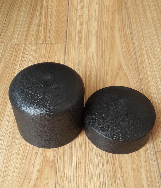 厂家直销 精品 pe 自来水 管件 对接堵头