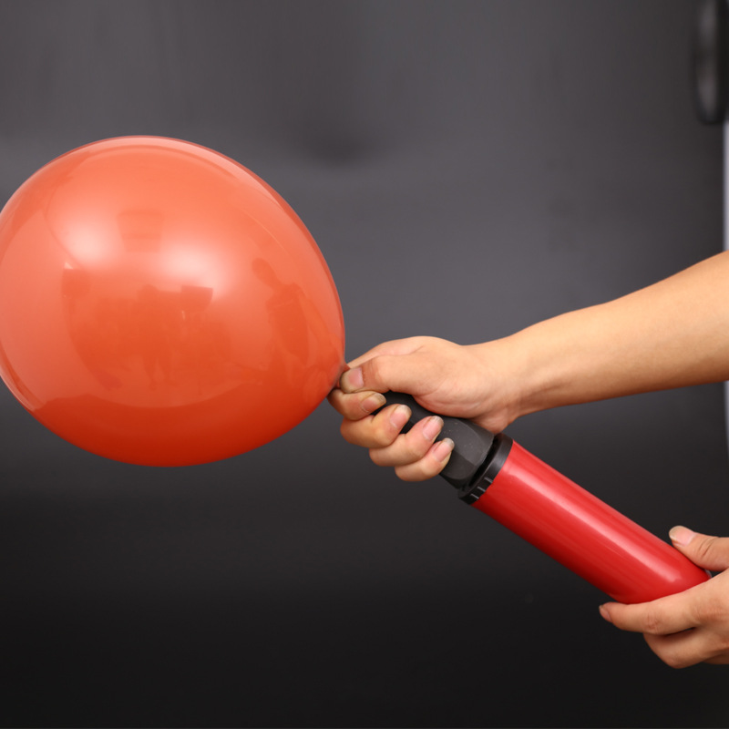 厂家直销 气球手推充气筒 充气手动塑料打气筒 婚庆用品系列