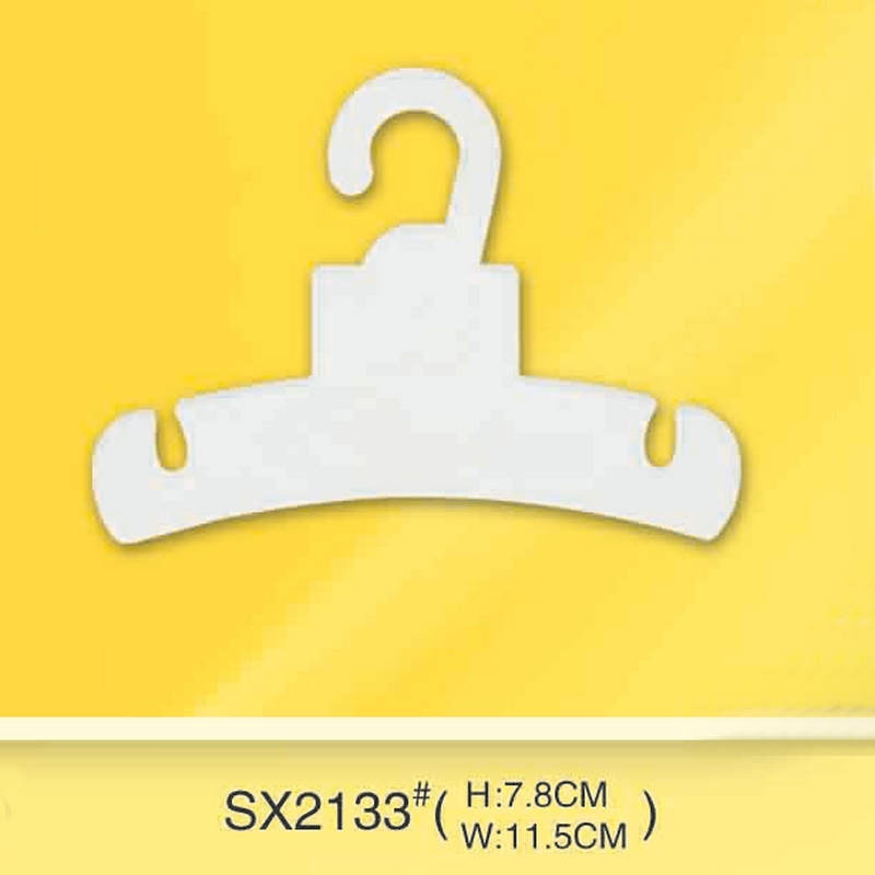 Wholesale Production White Sx2133 Shoe Hook Supermarket Special Display Plastic Hook