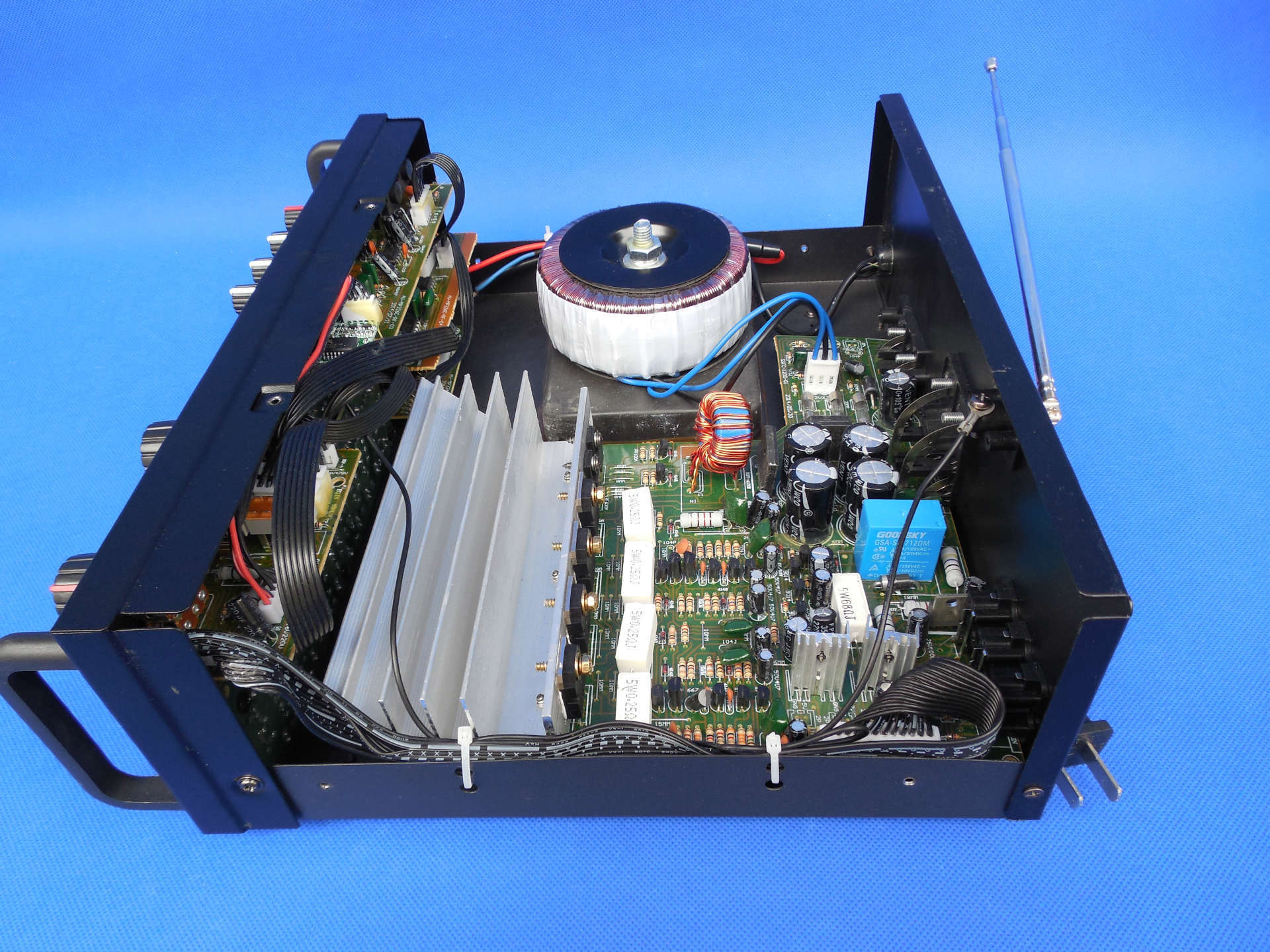 220v/12v大功率插卡舞台卡拉ok功放机野外广场专用家用音响功放