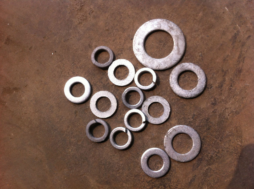 热镀锌平垫 垫圈 热镀弹垫 加厚加大