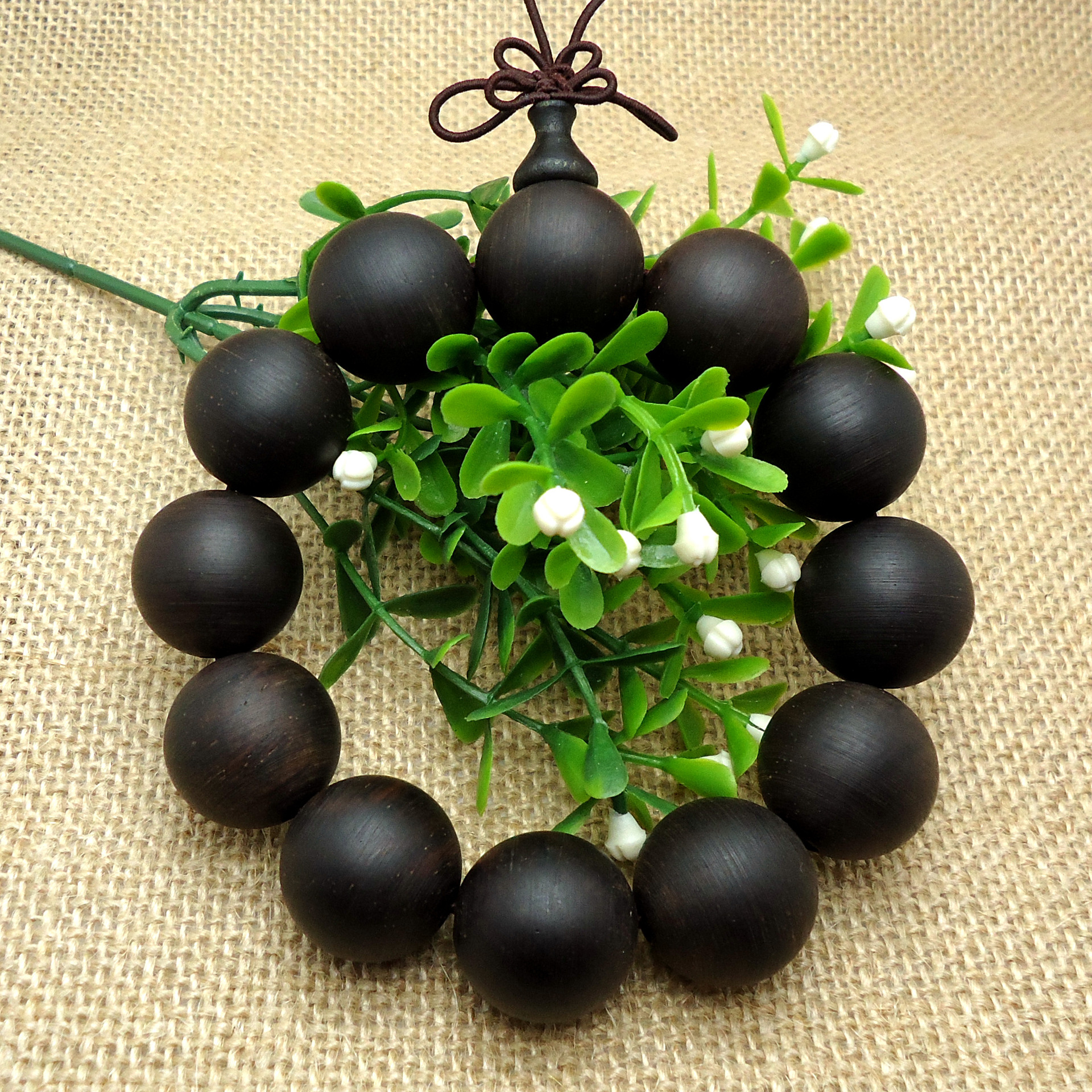 厂家批发 天然越南土沉香手串佛珠 香气纯正 品相极佳 红土沉念珠