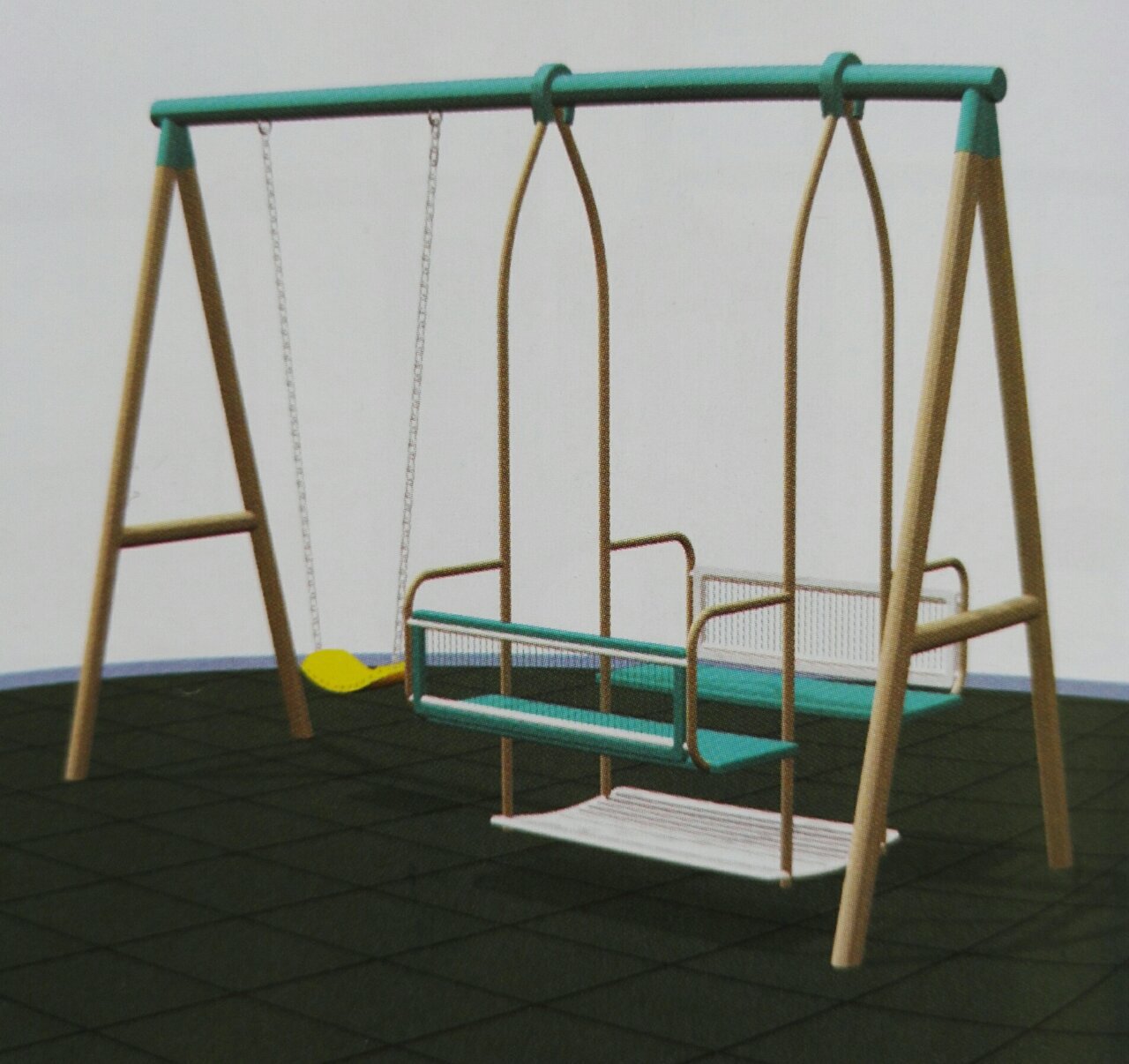 大型秋千架 户外秋千 专业生产秋千架 儿童秋千