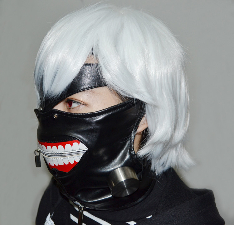东京食尸鬼 东京喰种 拉链面具面具喰种 金木研面具 tokyo ghoul