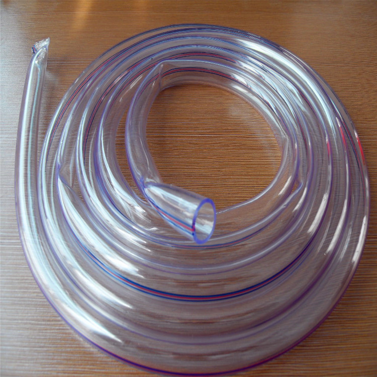 潍坊优质pvc透明水平软管 4分塑料透明水管 流体水平管 暖床管