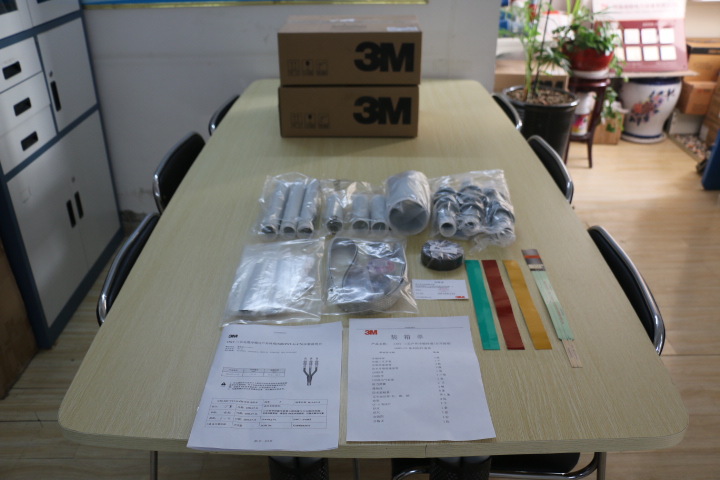 10kv高压户外电缆终端头 3m电缆终端 3芯35-70冷缩电缆头