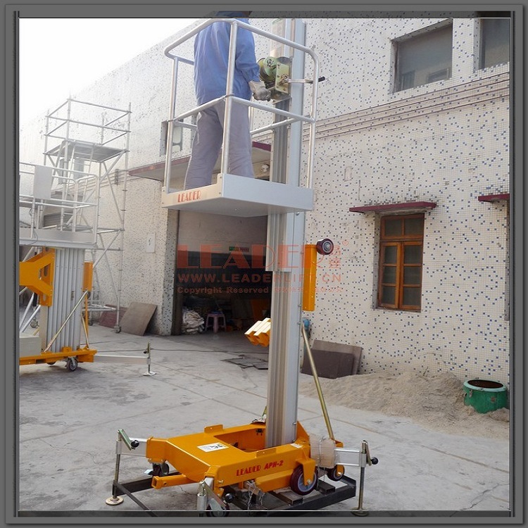 手摇升降机 手动升降机 简易操作型升降机 铰盘提升 艺达厂家供应